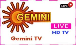 Read more about the article Gemini TV Live TV Channel From India