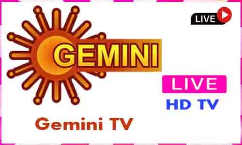 Gemini TV Live TV Channel From India