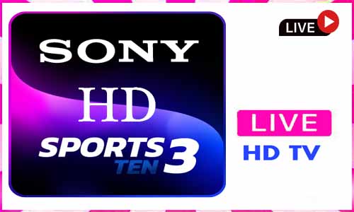Sony TEN 3 HD Live India