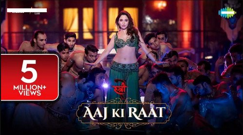 Aaj Ki Raat Lyrical Stree 2 Video Song 2025